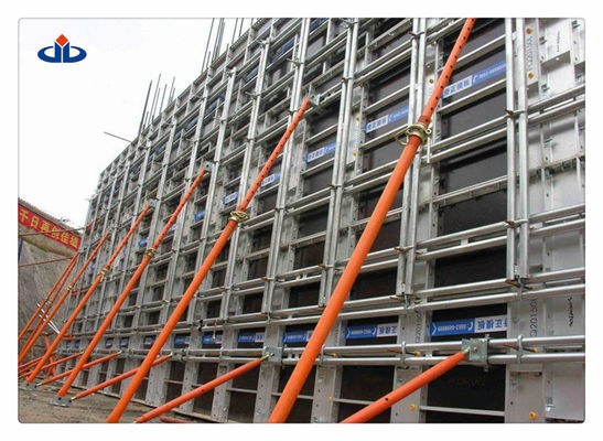 Metal konstrüksiyon kalıp sistemi yeniden kullanılabilir beton kalıp 60KN / M2 çalışma yükü